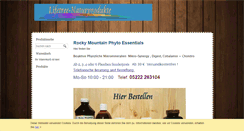 Desktop Screenshot of mikromineralien-lifetree.de